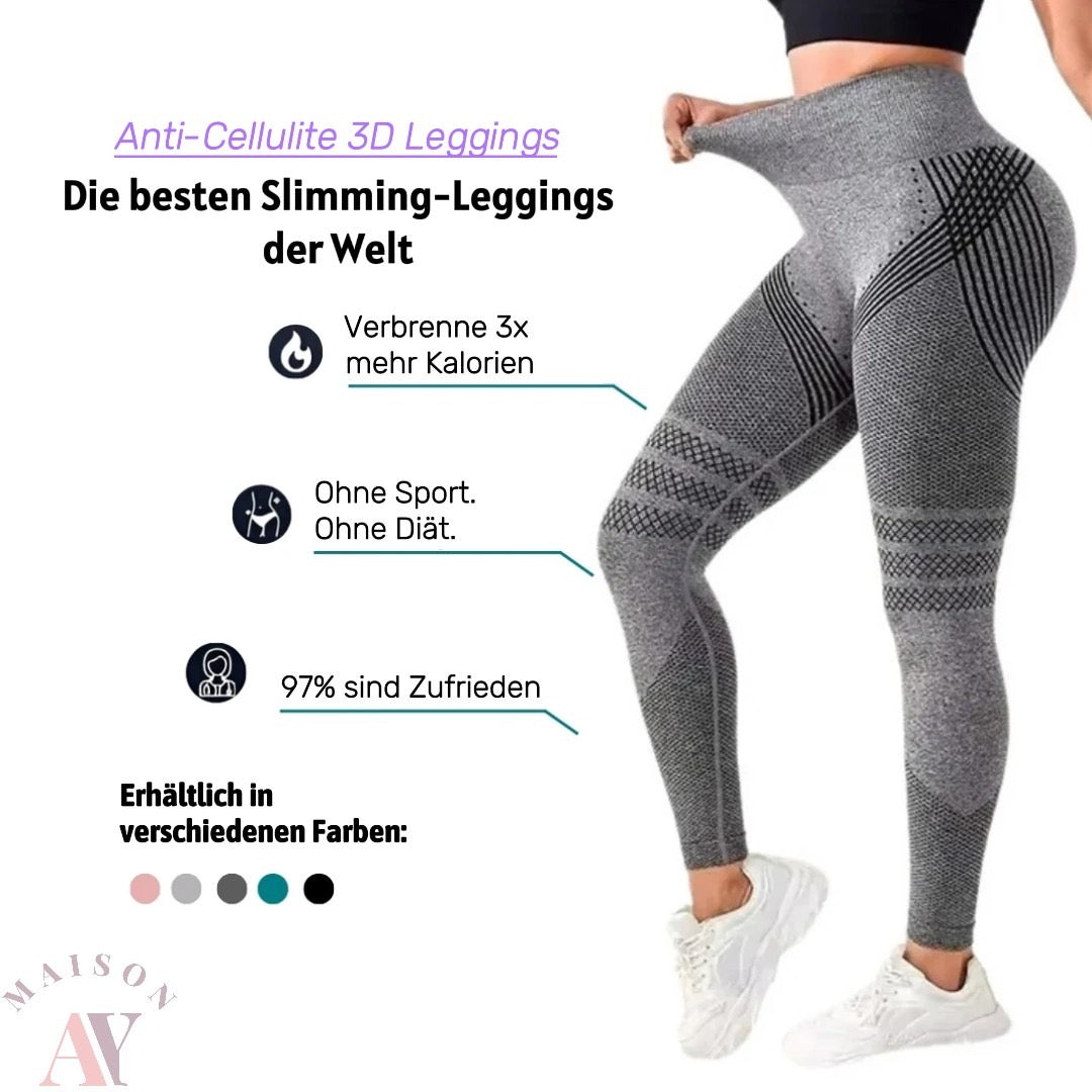 Anti-Cellulite 3D Leggings
