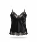 LACE X SATIN TOP