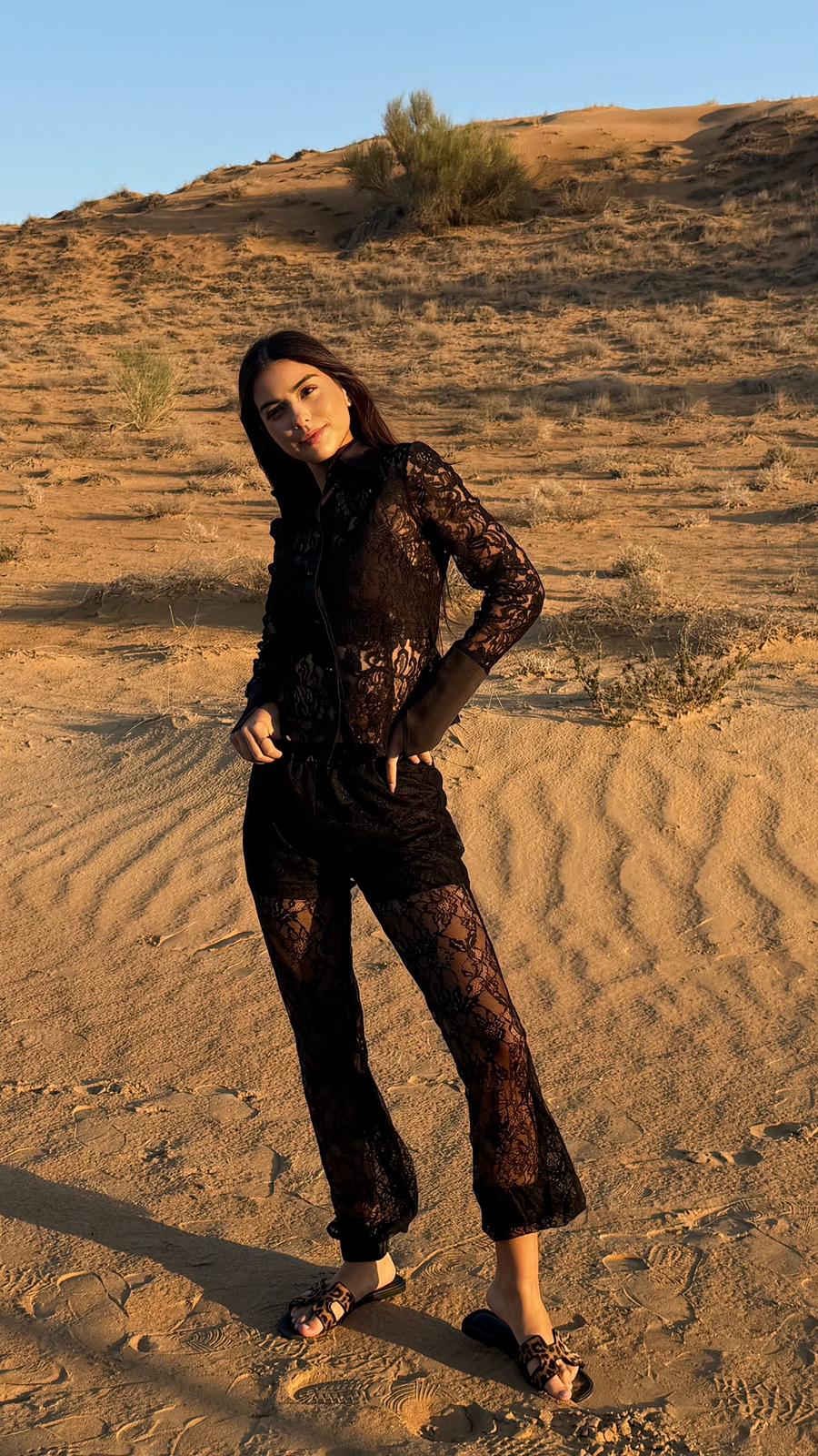 LACE PANTS