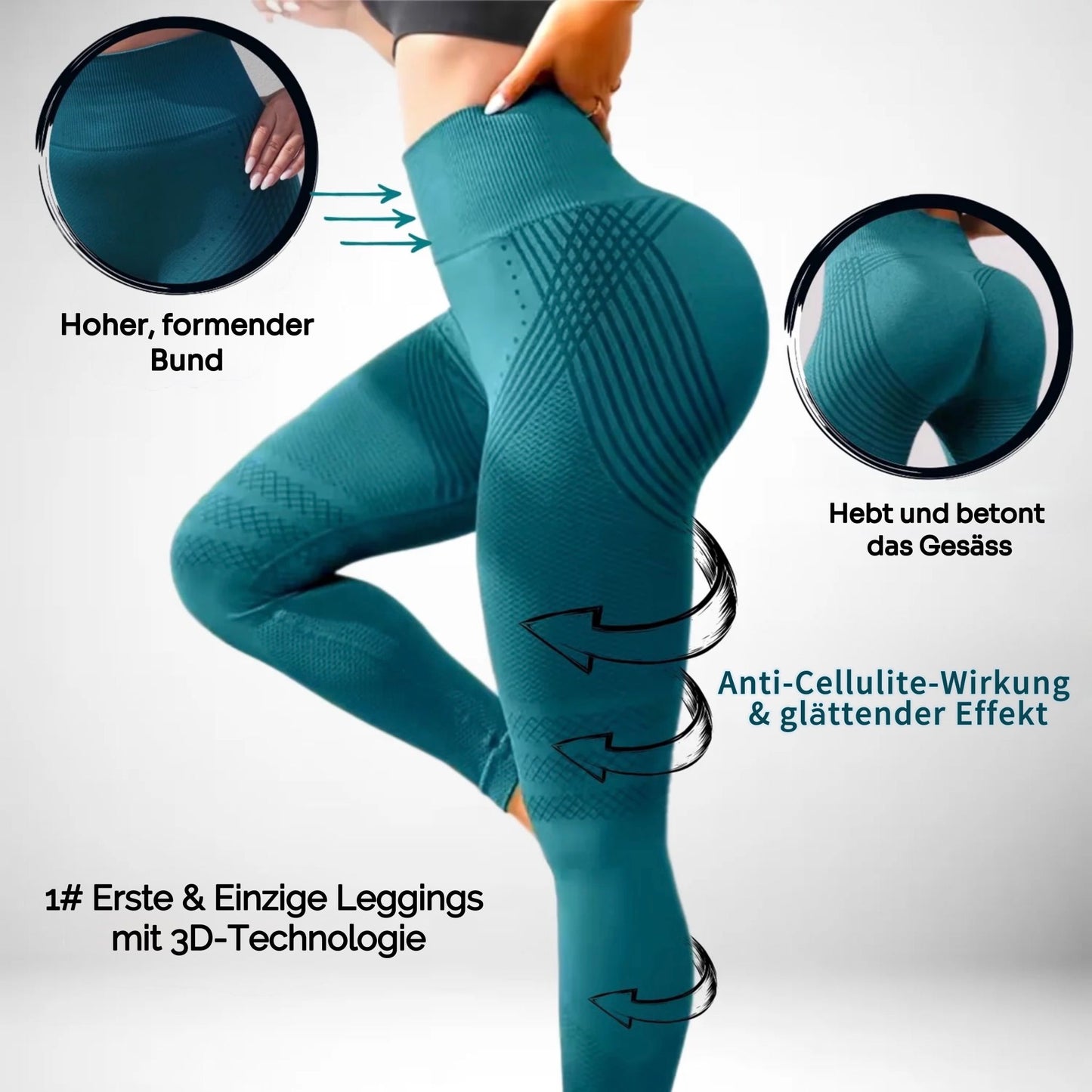 Anti-Cellulite 3D Leggings